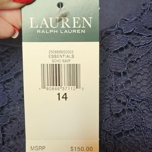 RALPH LAUREN NAVY GIRL POLO DRESS 624740001